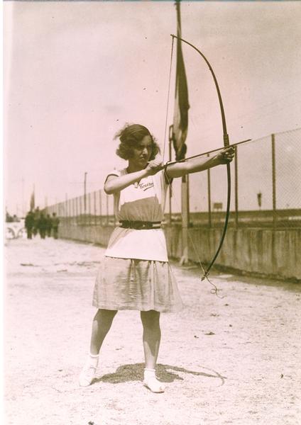 tiro con l'arco femminile