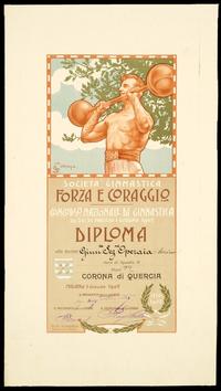 Corona di quercia al Concorso Nazionale di Ginnastica - Milano, 29 maggio/1 giugno 1902