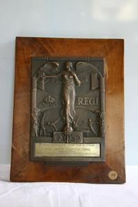 Targa offerta dalla RFGI alla Reale Società Ginnastica di Torino - 1935